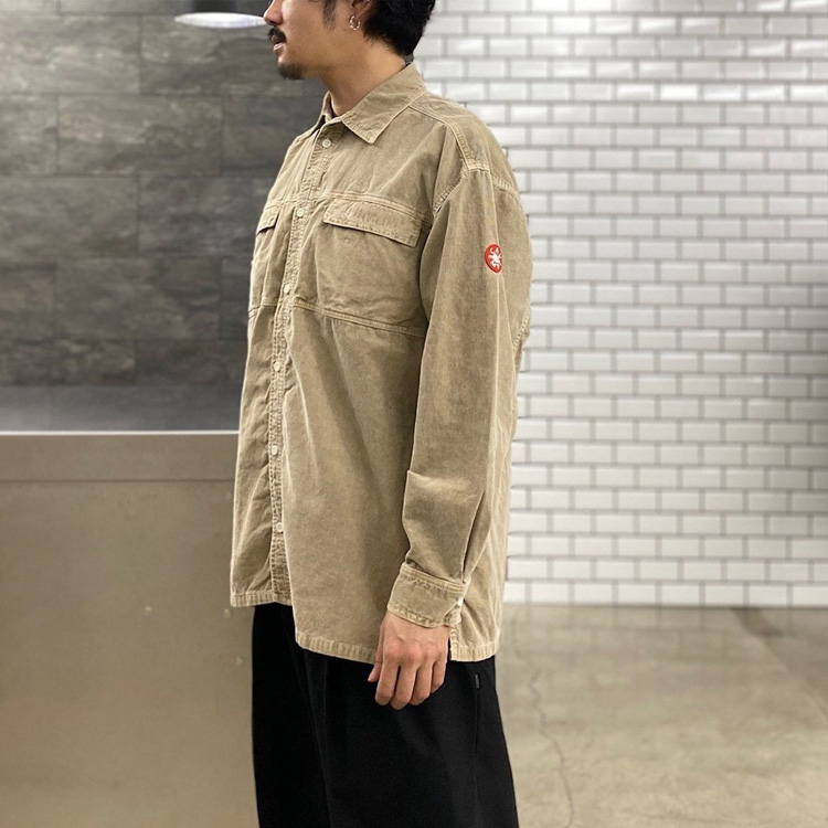 Purchase キャブエンプト SS22 メンズ コーデュロイ マルチポケット 長袖シャツ CES21SH02