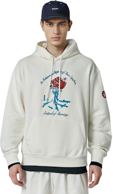 캡엠트 SS22 인더스트리얼 레짐 화이트 플로럴 헤비 후디 유니섹스. CESS220136 Shop 캡엠트 SS22 인더스트리얼 레짐 화이트 플로럴 헤비 후디 유니섹스. CESS220136