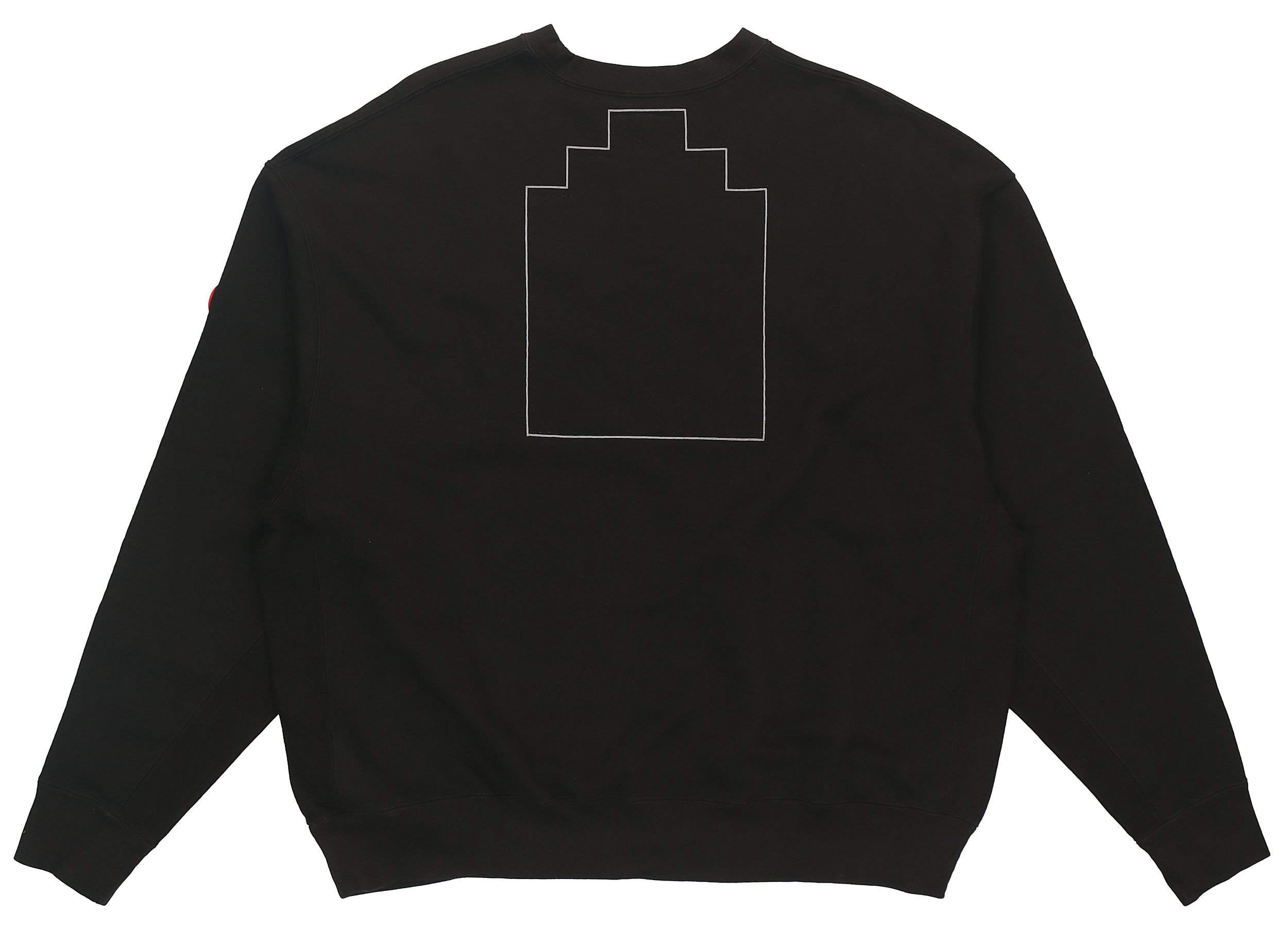 Lookbook Cav Empt SS22 Movie Print Sweater Unisex Crewneck Pullover Hitam CES21CS01