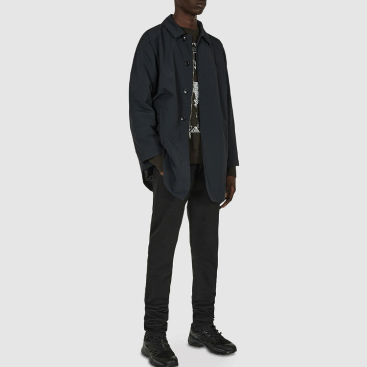 Sizing Cav Empt SS22 Movie Print Sweater Unisex Crewneck Pullover Hitam CES21CS01