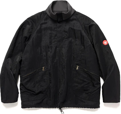 Cav Empt SS23 黑色半拉鍊徽章貼標休閒長袖上衣 CES23JK10 Buy Cav Empt SS23 黑色半拉鍊徽章貼標休閒長袖上衣 CES23JK10