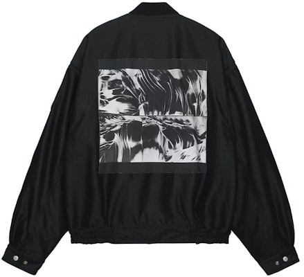 Cav Empt SS23 Covered Jacket Black Abstract Print Patchwork Unisex Jacket. CES23JK15-001 Buy Cav Empt SS23 Covered Jacket Black Abstract Print Patchwork Unisex Jacket. CES23JK15-001