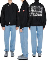 Sizing Cav Empt SS23 黑色抽象拼布外套 男女同款夾克. CES23JK15-001