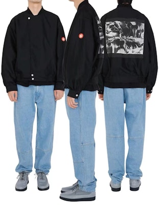 Cav Empt SS23 Covered Jacket Black Abstract Print Patchwork Unisex Jacket. CES23JK15-001 Sizing Cav Empt SS23 Covered Jacket Black Abstract Print Patchwork Unisex Jacket. CES23JK15-001