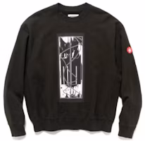 Cav Empt SS23 Logo Print Long-Sleeve Crewneck Sweatshirt Black () CES23CS02 Cav Empt SS23 Logo Print Long-Sleeve Crewneck Sweatshirt Black () CES23CS02