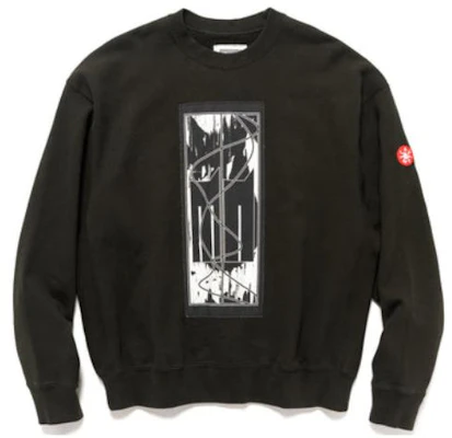 キャブエンプト SS23 ロゴプリント 長袖クルーネックスウェットシャツ ブラック CES23CS02 Buy キャブエンプト SS23 ロゴプリント 長袖クルーネックスウェットシャツ ブラック CES23CS02