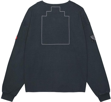 Cav Empt SS23 Logo Single-Breasted V-Neck Long Sleeve Jacket Navy Blue Men’s CES23CS19 Lookbook Cav Empt SS23 Logo Single-Breasted V-Neck Long Sleeve Jacket Navy Blue Men’s CES23CS19