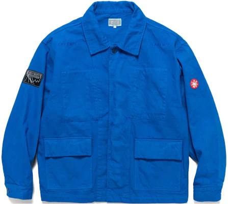 Cav Empt SS23 純色口袋扣子外套 藍色 CES23JK20 Buy Cav Empt SS23 純色口袋扣子外套 藍色 CES23JK20