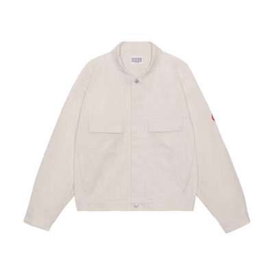Cav Empt SS23 Solid Single-Breasted Workwear Jacket Light Khaki CES23JK17