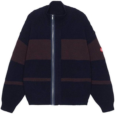 Cav Empt SS23 Stand Collar Zip Long Sleeve Jacket Navy for Men. CE-S23K-N05 Buy Cav Empt SS23 Stand Collar Zip Long Sleeve Jacket Navy for Men. CE-S23K-N05