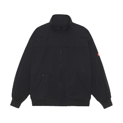 Cav Empt SS23 Waterproof Zip-Up Jacket Unisex Black CES23JK14