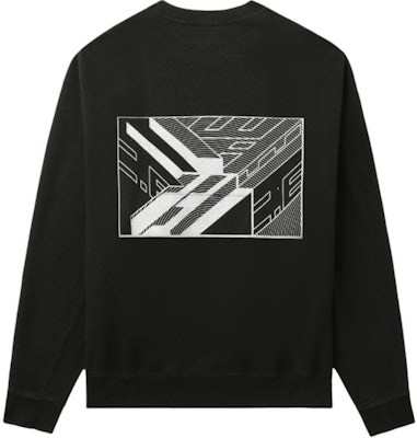 Cav Empt SS24 Black Graphic Print Loose Fit Crewneck Sweatshirt. 25CS08MM Lookbook Cav Empt SS24 Black Graphic Print Loose Fit Crewneck Sweatshirt. 25CS08MM