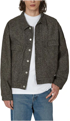 Cav Empt SS24 落肩長袖外套 深炭灰 衣扣設計 CES24JK20-001 Buy Cav Empt SS24 落肩長袖外套 深炭灰 衣扣設計 CES24JK20-001