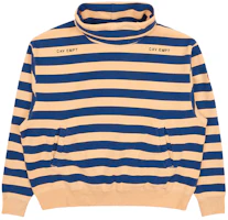 Cav Empt Striped Pullover Stand Collar Sweatshirt Orange Unisex CES17CS09-002 Cav Empt Striped Pullover Stand Collar Sweatshirt Orange Unisex CES17CS09-002