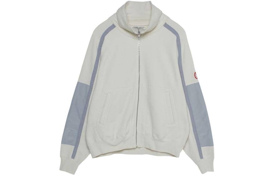 Order Chaqueta Beige Cav Empt Taped Panel Zip Cuello Alto Unisex Colorblock. CES17CS11