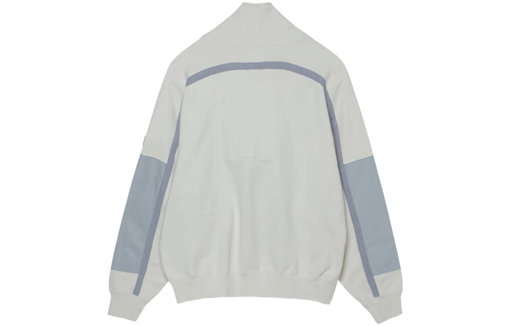 Lookbook Chaqueta Beige Cav Empt Taped Panel Zip Cuello Alto Unisex Colorblock. CES17CS11