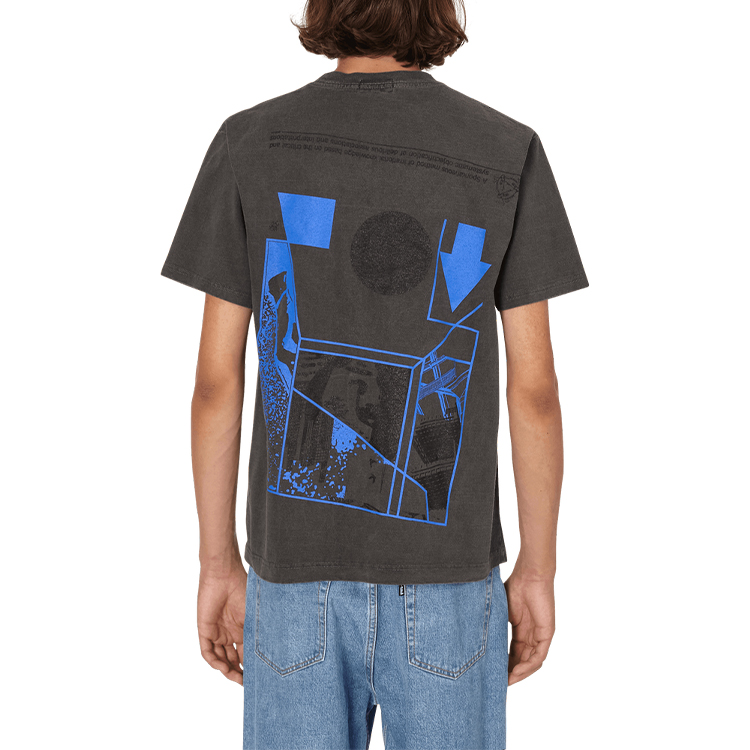 Purchase Cav Empt Camiseta Unisex Negra con Diseño Impreso por Doble Cara CES18T17