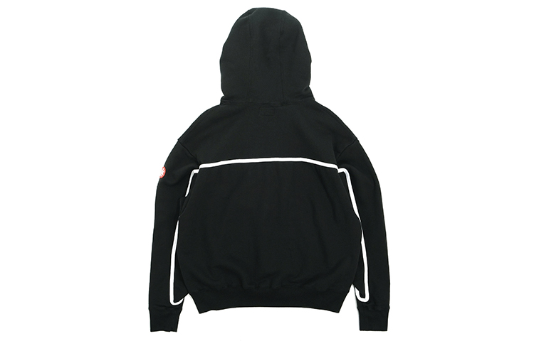 Lookbook Cav Empt Unisex Black Logo Hoodie CES18CS12
