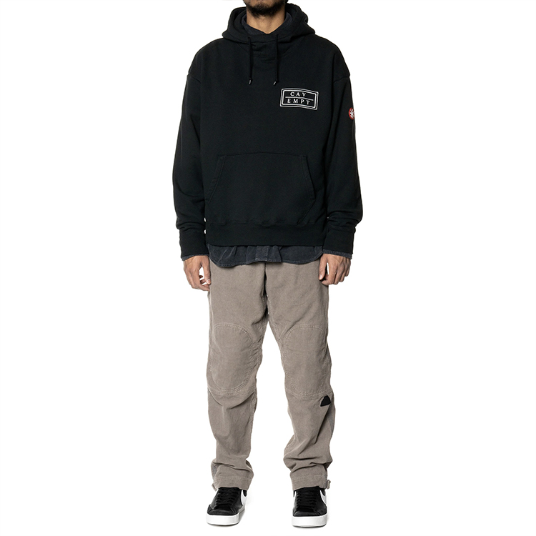 Details for Cav Empt Unisex Black Logo Hoodie CES18CS12