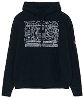 Cav Empt Unisex Black Oversized Pullover Sweatshirt CES18CS11 Cav Empt Unisex Black Oversized Pullover Sweatshirt CES18CS11
