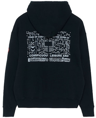 Cav Empt Unisex Black Oversized Pullover Sweatshirt CES18CS11 Lookbook Cav Empt Unisex Black Oversized Pullover Sweatshirt CES18CS11