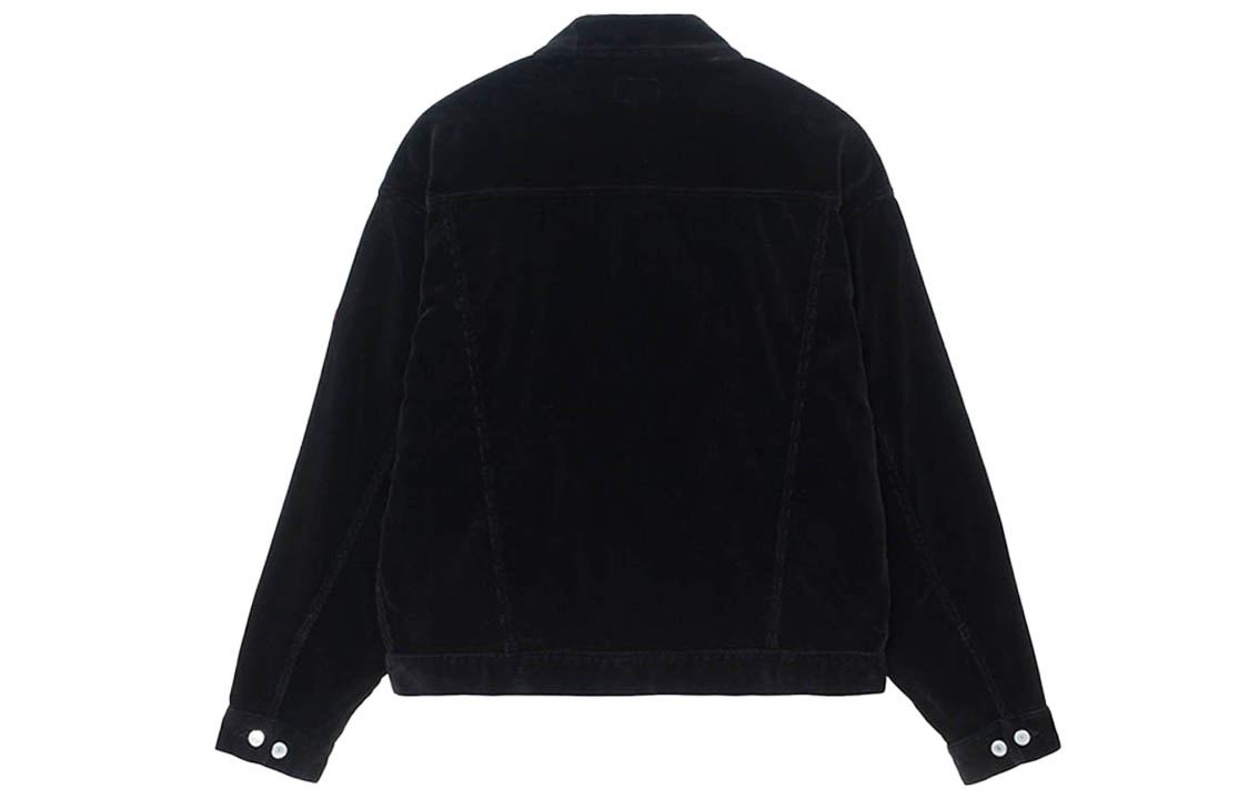 Lookbook Chaqueta de Pana Unisex Cav Empt Negra. CES18JK14