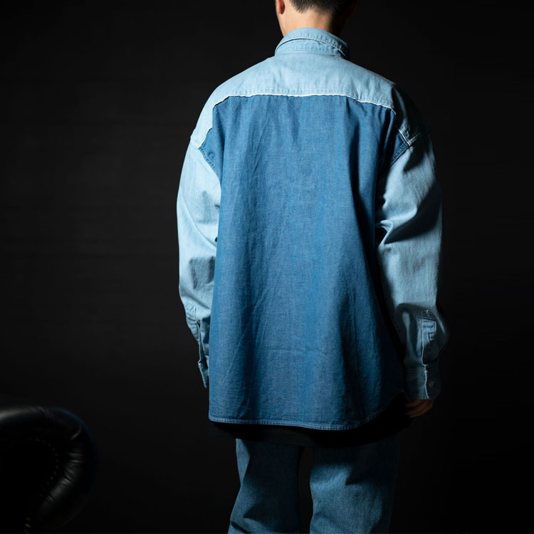 Purchase Camisa Denim Azul Unisex de Cav Empt CES18SH01