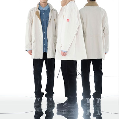 Cav Empt Unisex Denim Shirt in Blue CES18SH01 Details for Cav Empt Unisex Denim Shirt in Blue CES18SH01