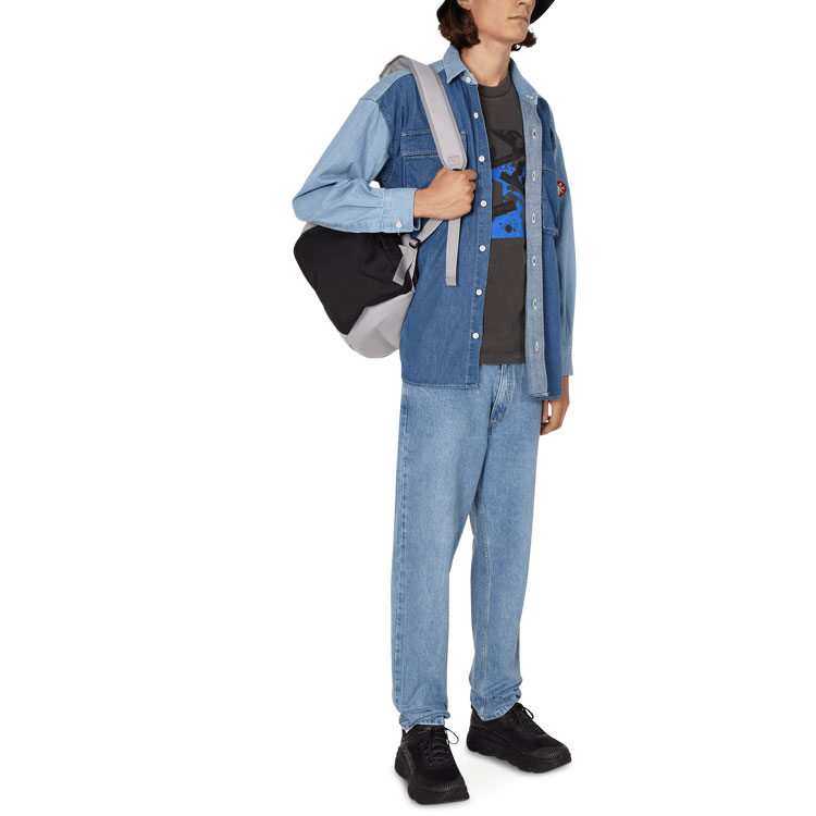 Sizing Camisa Denim Azul Unisex de Cav Empt CES18SH01