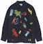 Order Cav Empt Unisex Graphic Print Long Sleeve Shirt Black CES16SH02