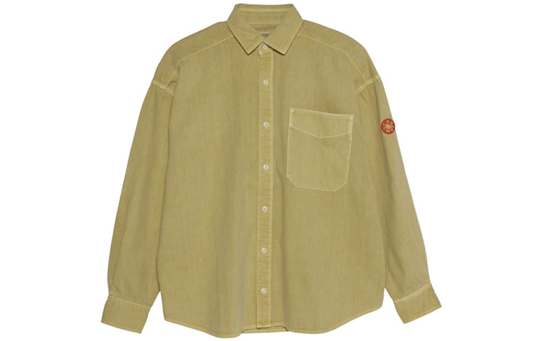 Lookbook Cav Empt Unisex Kemeja Denim Lengan Panjang Model Longgar. CES15SH01