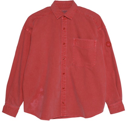 Cav Empt Unisex Loose Fit Long Sleeve Denim Shirt. CES15SH01 Purchase Cav Empt Unisex Loose Fit Long Sleeve Denim Shirt. CES15SH01