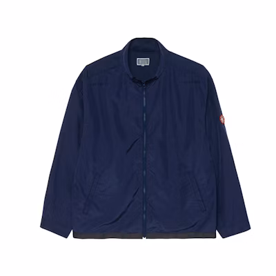 Cav Empt Unisex Navy Blue Zip-Up Jacket CES18JK20