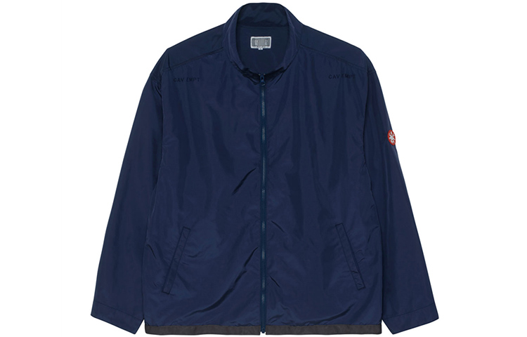 Order Cav Empt 男女款海軍藍拉鍊外套 CES18JK20
