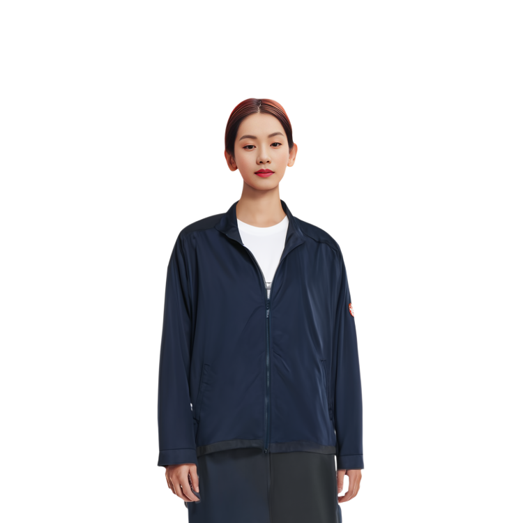 Purchase Cav Empt 男女款海軍藍拉鍊外套 CES18JK20