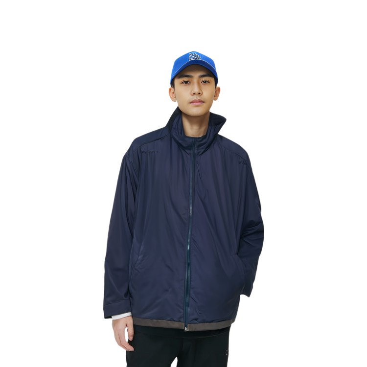 Details for Cav Empt 男女款海軍藍拉鍊外套 CES18JK20