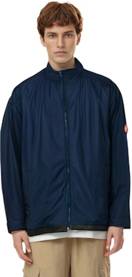 Cav Empt Unisex Navy Blue Zip-Up Jacket CES18JK20 Sizing Cav Empt Unisex Navy Blue Zip-Up Jacket CES18JK20