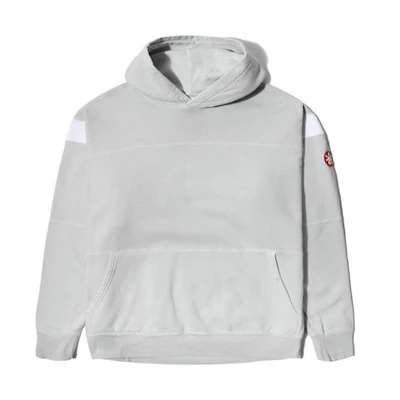 Cav Empt Unisex Overdye Panel Heavy Pullover Hoodie Gray CES16CS16
