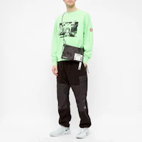 Purchase Cav Empt 復古電話印花圓領長袖上衣 綠色 CES17CS07