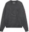 Buy Cav Empt Vintage Washed Crewneck Long Sleeve Sweatshirt Gray CES21CS19