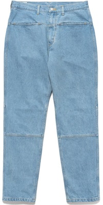 Cav Empt Washed Button-Tapered Jeans Blue CES23PT01 Order Cav Empt Washed Button-Tapered Jeans Blue CES23PT01