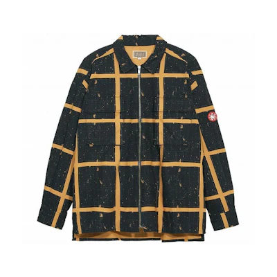 Cav Empt Washed Floral Jacket Black CES19JK19