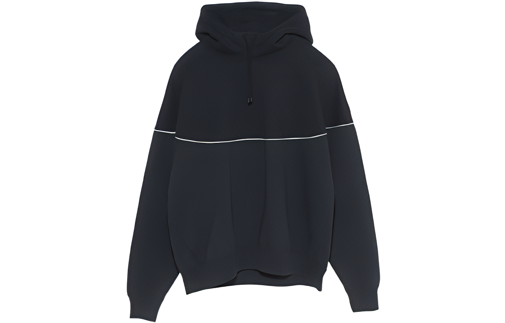 Cav Empt White Line Heavy Hoodie Unisex Regular Fit Sweatshirt CE-SS18-043