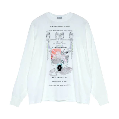 Cav Empt White Unisex Crewneck Sweatshirt CES18LT03_WHITE