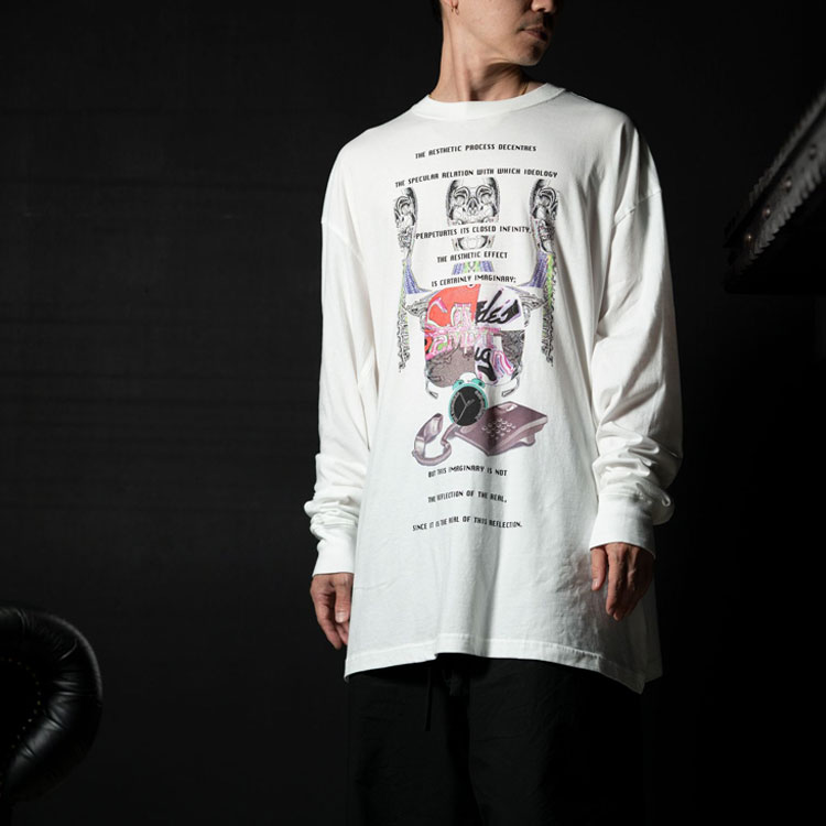 Shop Cav Empt Putih Unisex Crewneck Sweatshirt CES18LT03_WHITE