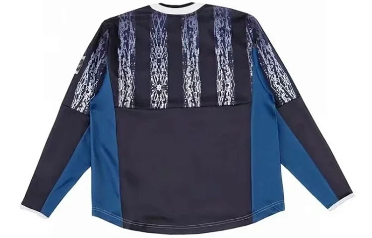 Lookbook Cav Empt x Nike 男女黑色長袖套頭T恤 CE-FW18-003