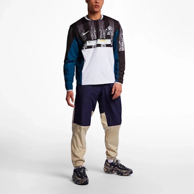 Cav Empt x Nike 男女黑色長袖套頭T恤 CE-FW18-003 Shop Cav Empt x Nike 男女黑色長袖套頭T恤 CE-FW18-003