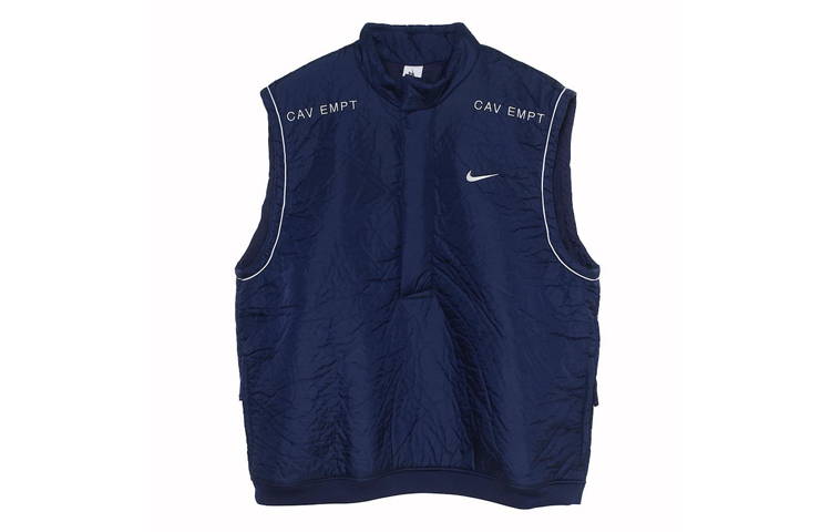 Cav Empt x Nike Unisex Stand Collar Pullover Vest Collaboration CE-FW18-004