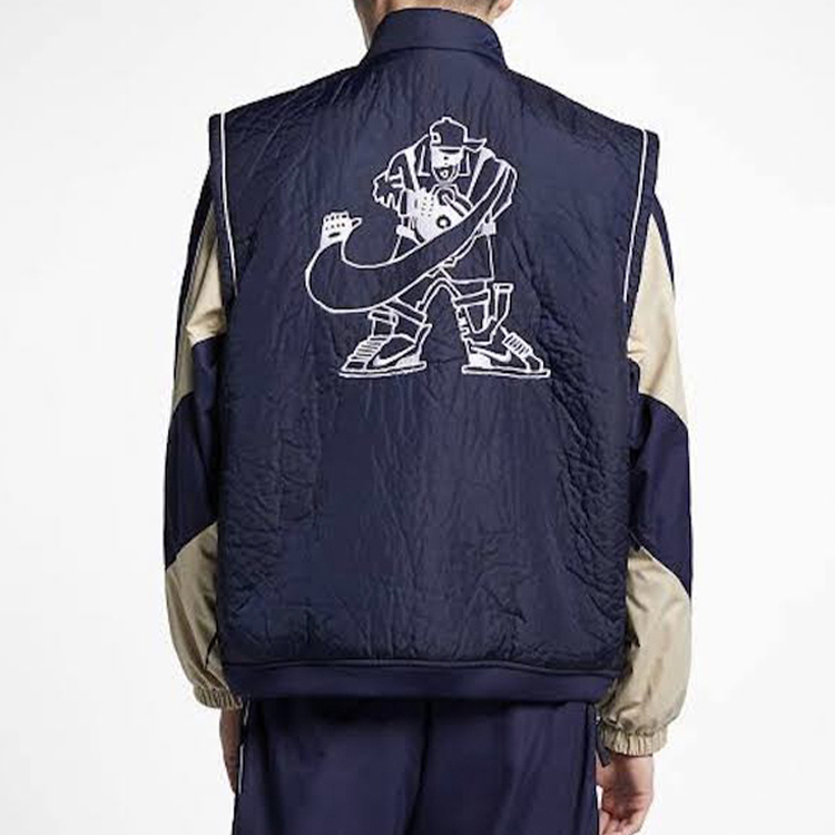 Purchase Cav Empt x Nike 聯名款男女立領套頭背心 CE-FW18-004