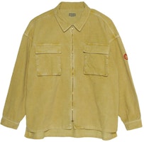 Cav Empt Yellow Corduroy Zip Shirt Jacket for Men TBD-CE-1128-01 Cav Empt Yellow Corduroy Zip Shirt Jacket for Men TBD-CE-1128-01